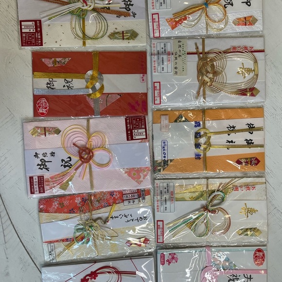 “Shugi bukuro” Japanese envelope for monetary gift/ Wedding Card - Picture 2 of 2